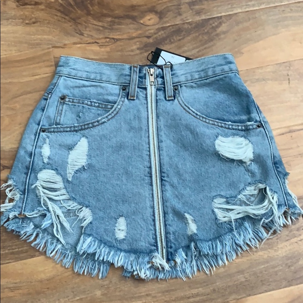 denim skirt from LF brand new